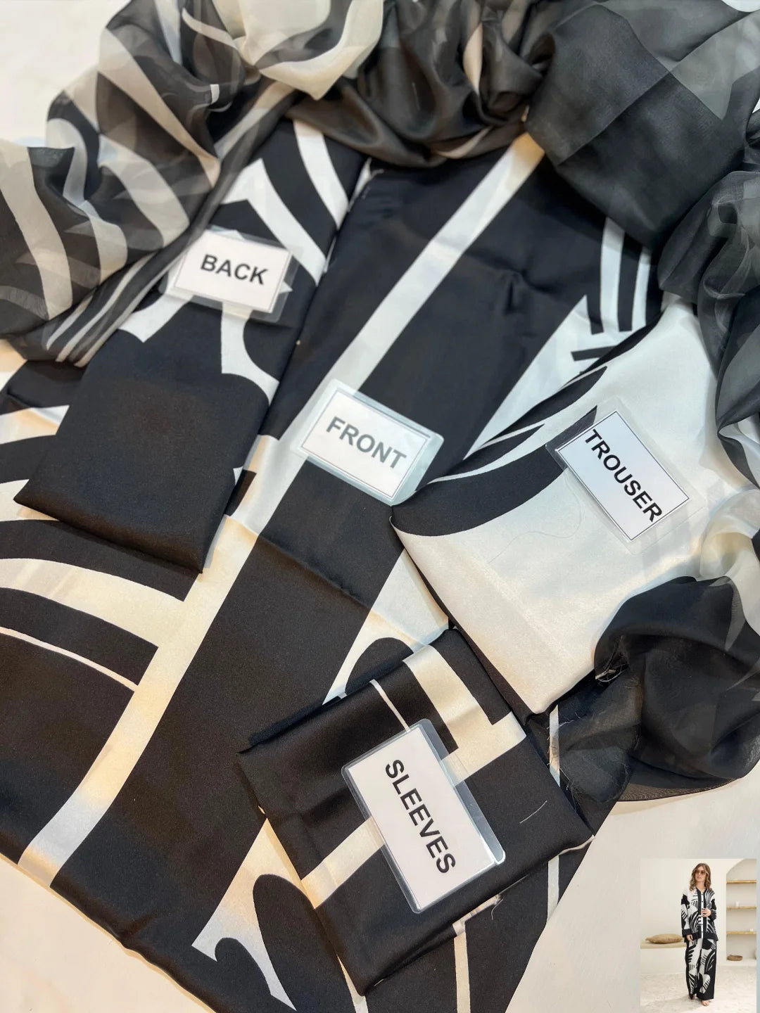 3-PC Digital Print Silk Suit With Silk Digital Print Dupatta FC-39