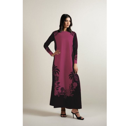 3-PC Digital Print Silk Suit With Silk Digital Print Dupatta FC-29