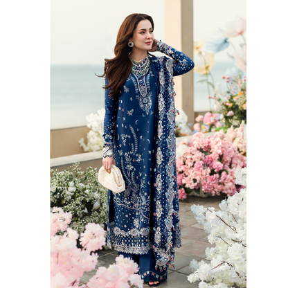 3-PC Cotton Suit with Silk trouser FC-33
