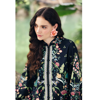 3-PC Digital Print Silk Suit With Silk Digital Print Dupatta FC-44