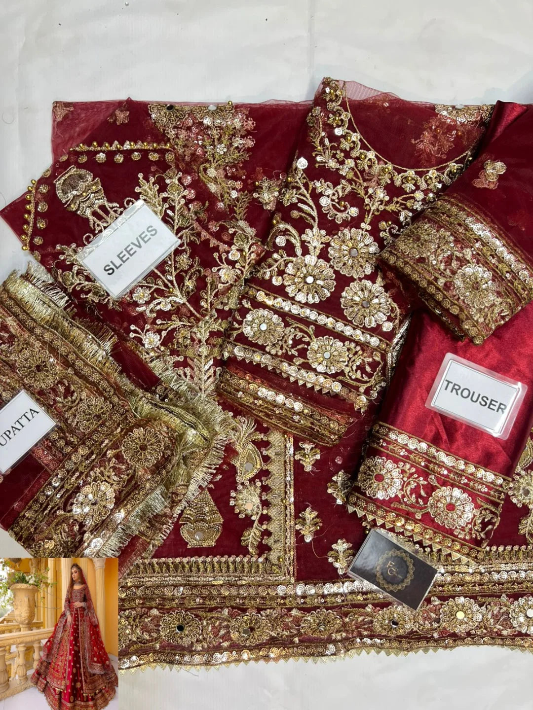 3-PC Digital Print Silk Suit With Silk Digital Print Dupatta FC-45