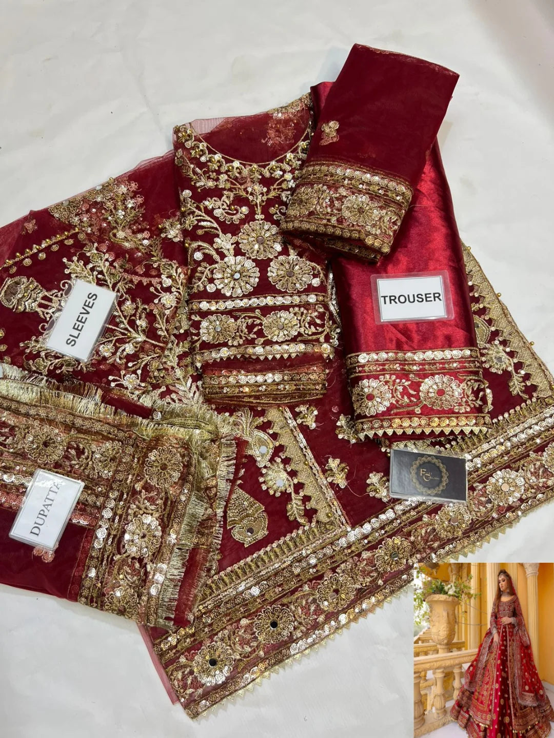 3-PC Digital Print Silk Suit With Silk Digital Print Dupatta FC-45